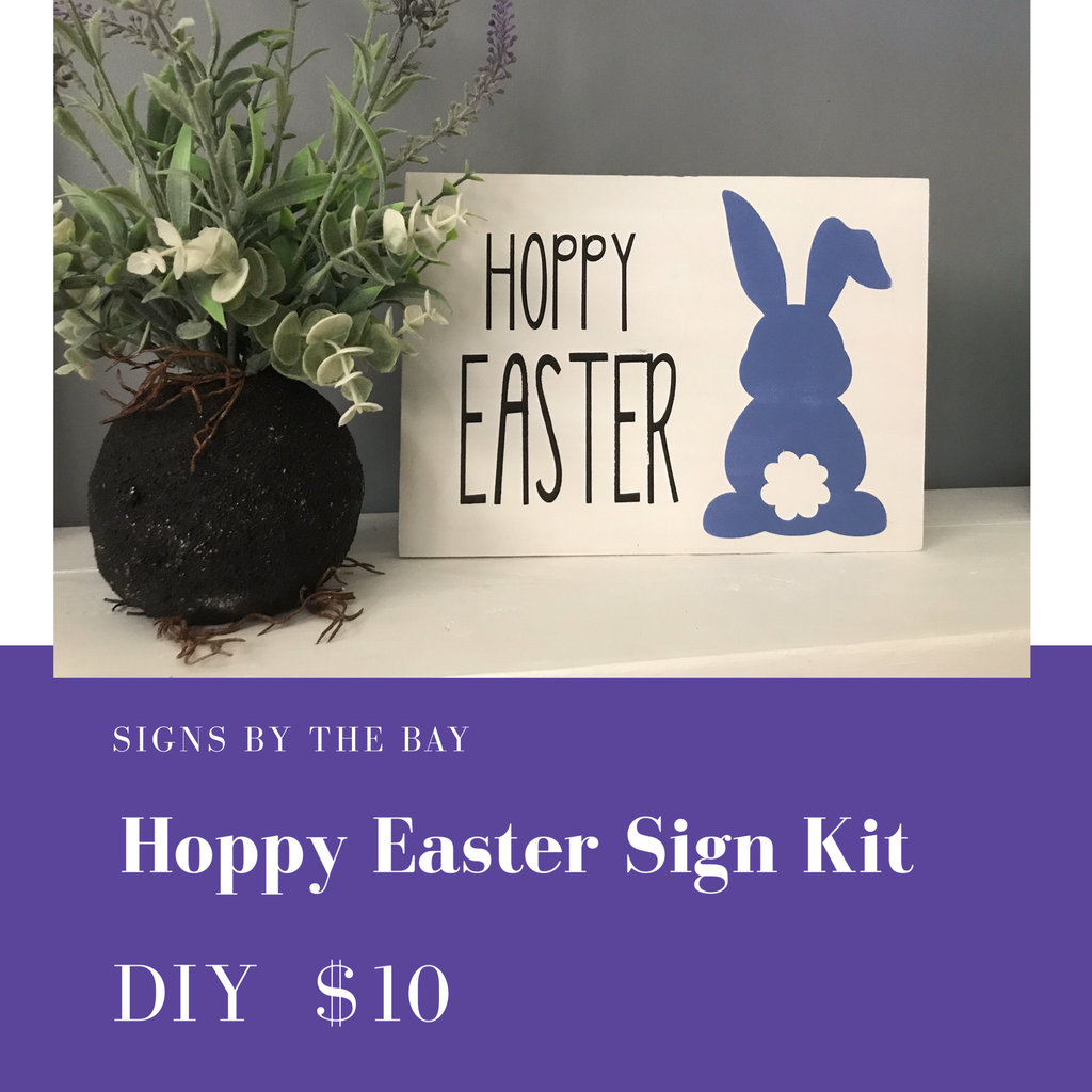 Hoppy Easter Sign Kit