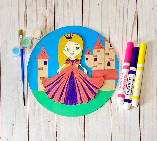 Princess Castle DIY Kids Sign Kit