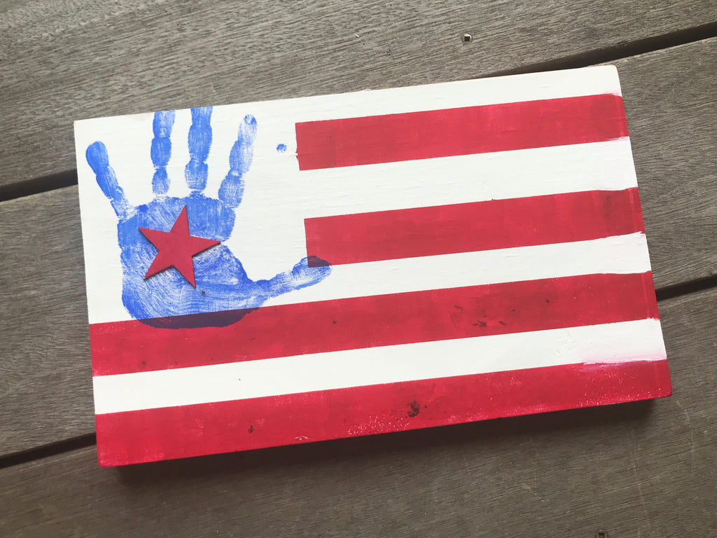 Handprint Flag DIY KIT