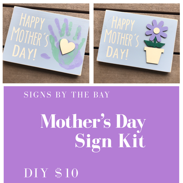 Mother's Day DIY Sign Kits