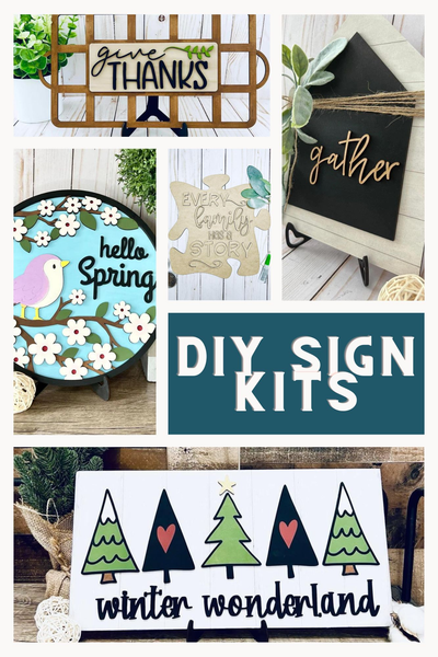 Create Stunning Signs with Our DIY Sign Kits - All-in-One Box