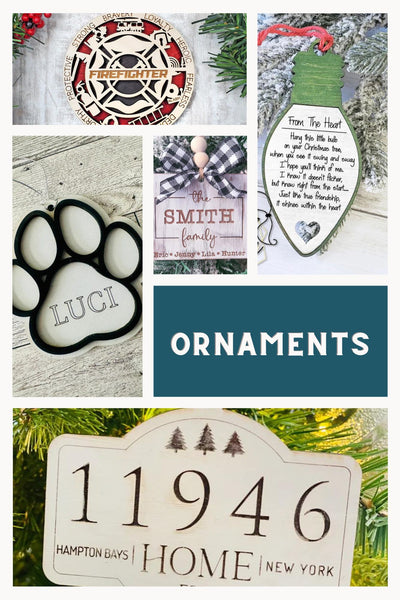 Celebrate the Holidays with Personalized Ornaments for Friends and Family