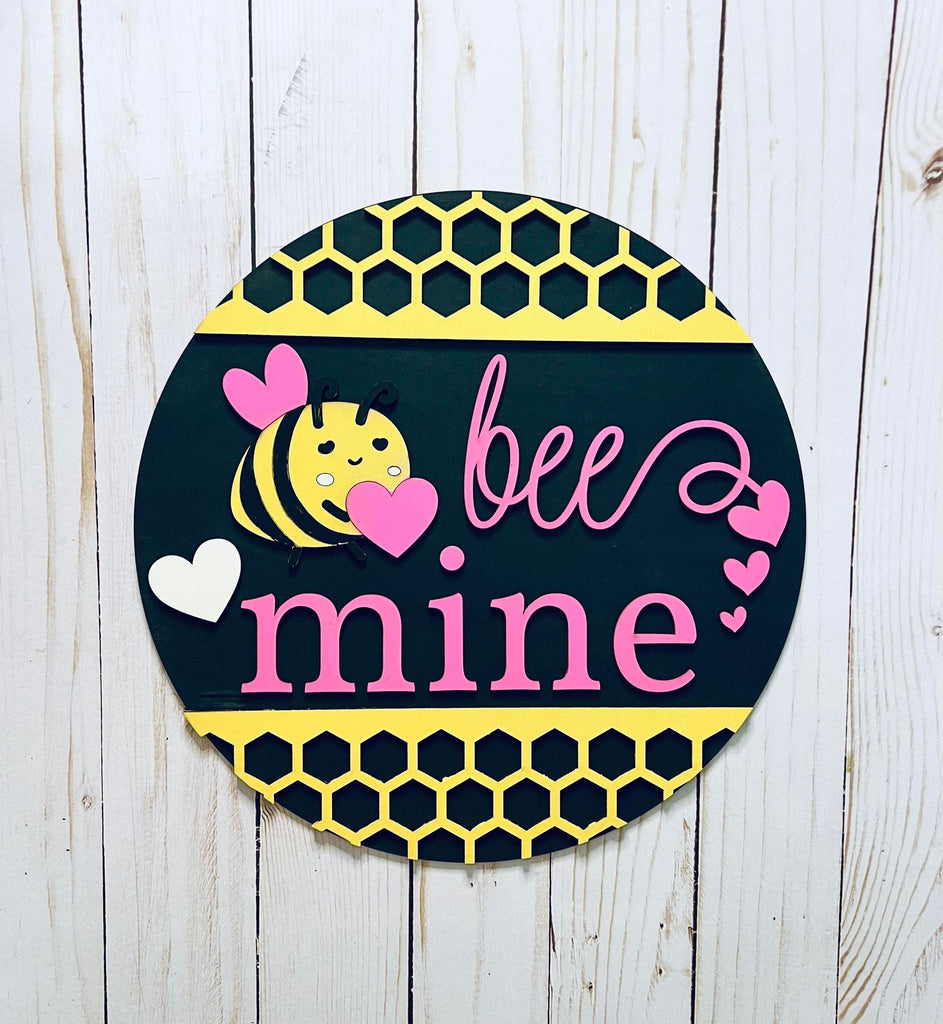 Bee Mine DIY Sign Kit