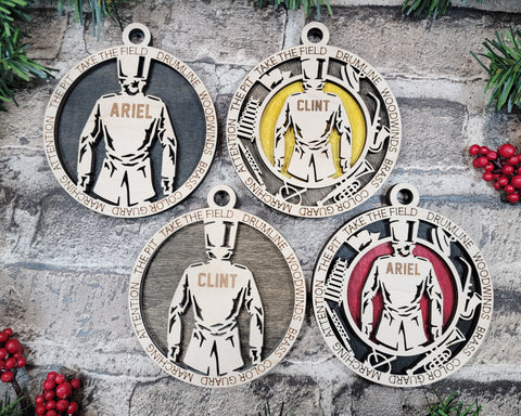 Personalized Ornaments - Marching Band